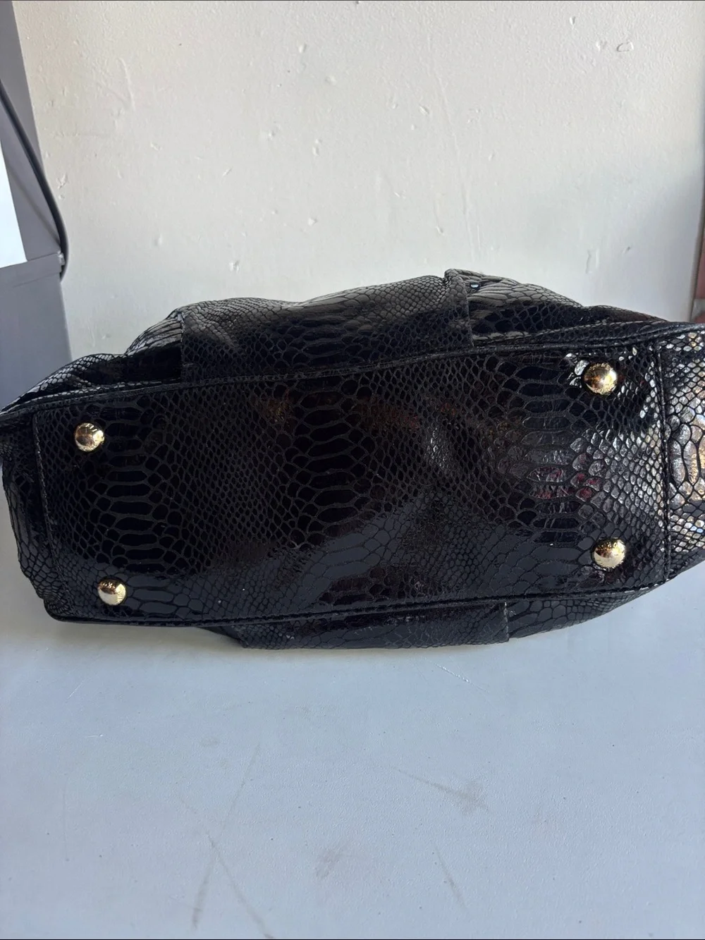 Michael Kors Python Embossed leather Hobo Bag